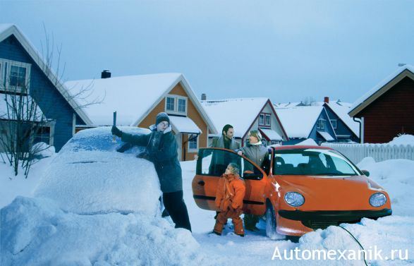 Как отогреть автомобиль зимой?
