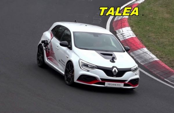 <br />
Новый трековый Renault Megane RS выехал на Нюрбургринг без камуфляжа<br />
